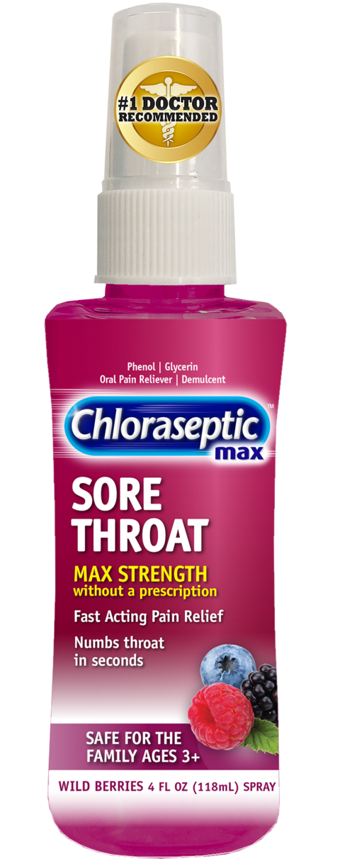 sore throat spray