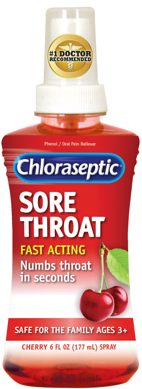 Chloraseptic Sore Throat, Cherry, Spray