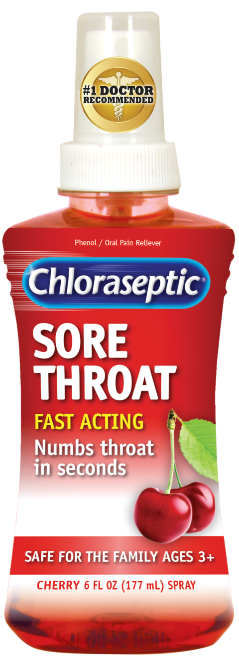 sore throat spray